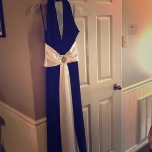 Never worn black and white dress